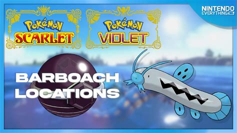 where to find barboach pokemon violet